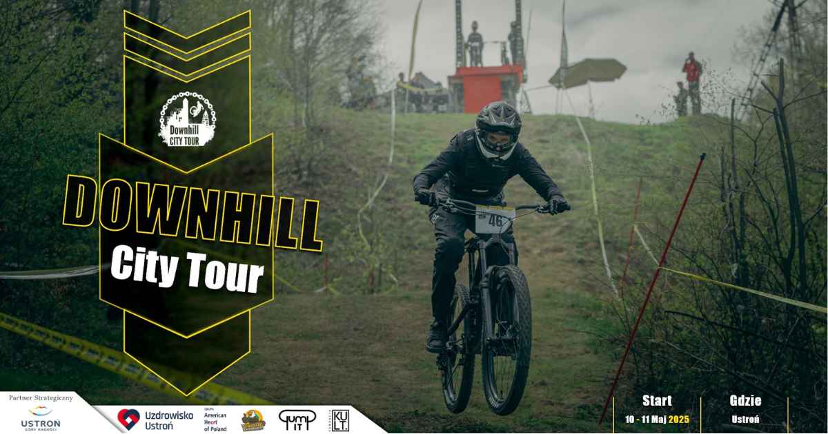 Maciej Mrożek wystąpi w Downhill City Tour w Ustroniu