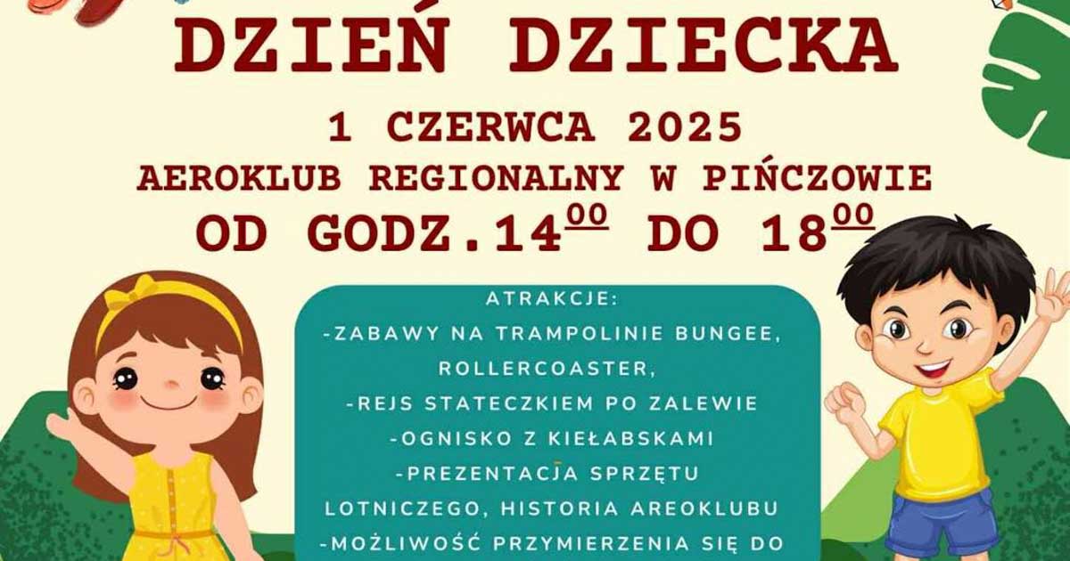 dzień dziecka - aeroklub pińczów