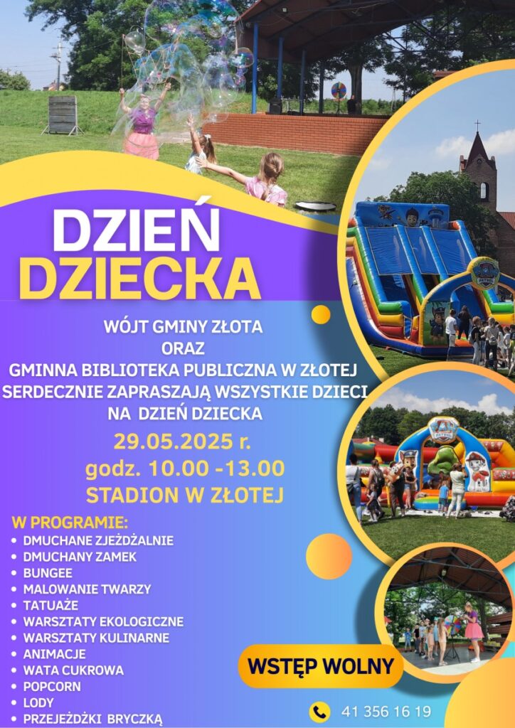 dzień dziecka w złotej