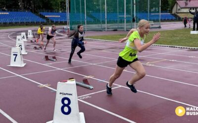 Deszcz nie przeszkodził w zdobywaniu medali! KS Athletics Busko-Zdrój z 12 medalami na Otwartych Mistrzostwach Kielc!