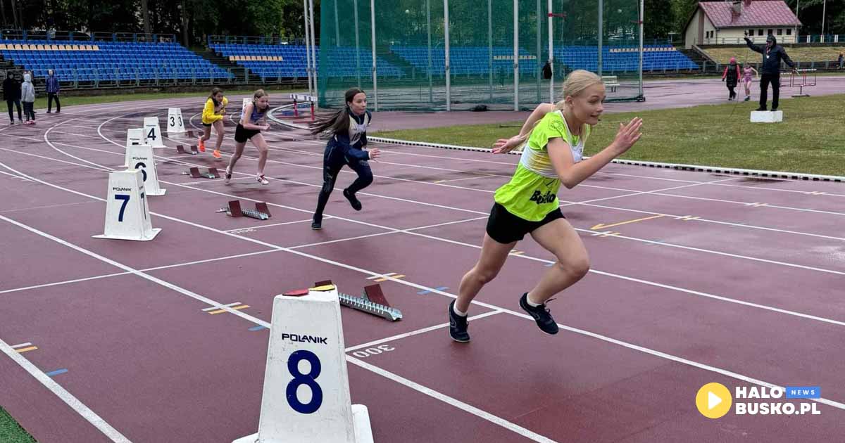 ks athletics busko-zdrój - otwarte mistrzostwa kielc
