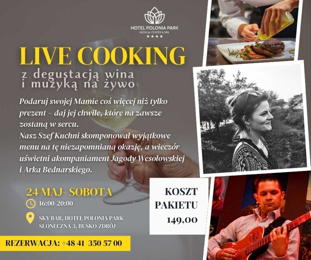 live cooking w hotel polonia park w busku zdroju 2