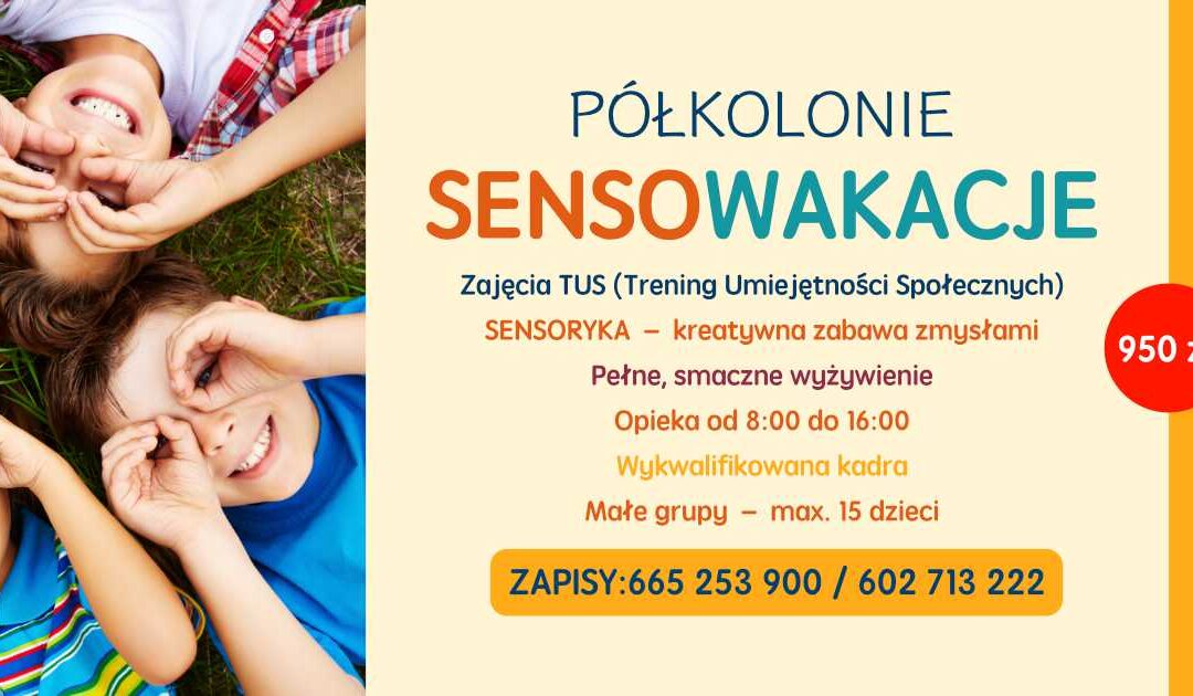 Sensowakacje w Busku-Zdroju – półkolonie, które łączą zabawę i rozwój!