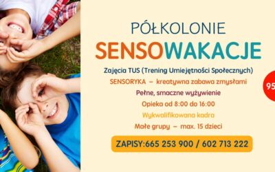 Sensowakacje w Busku-Zdroju – półkolonie, które łączą zabawę i rozwój!