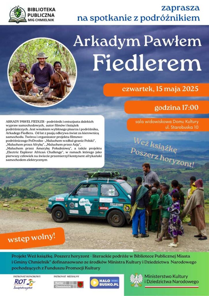 spotkanie z arkadym pawłęm fiedlerem w chmielniku