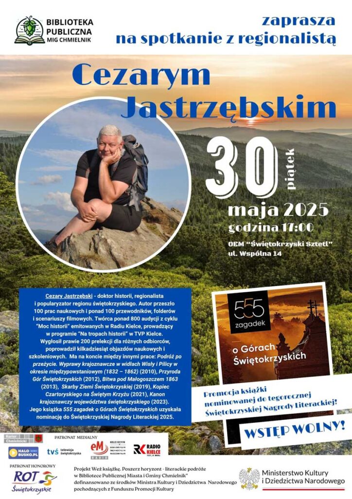 spotkanie z cezarym jastrzębskim w chmielniku