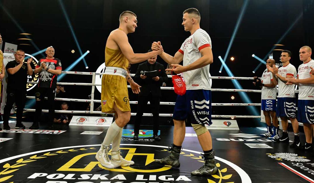 Wiktor Skiba zwycięża pojedynek w Polskiej Lidze Boksu!