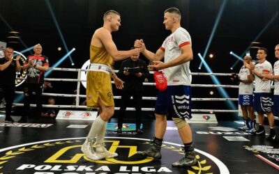 Wiktor Skiba zwycięża pojedynek w Polskiej Lidze Boksu!