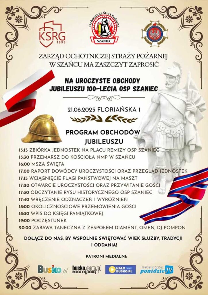 100-lecie osp szaniec