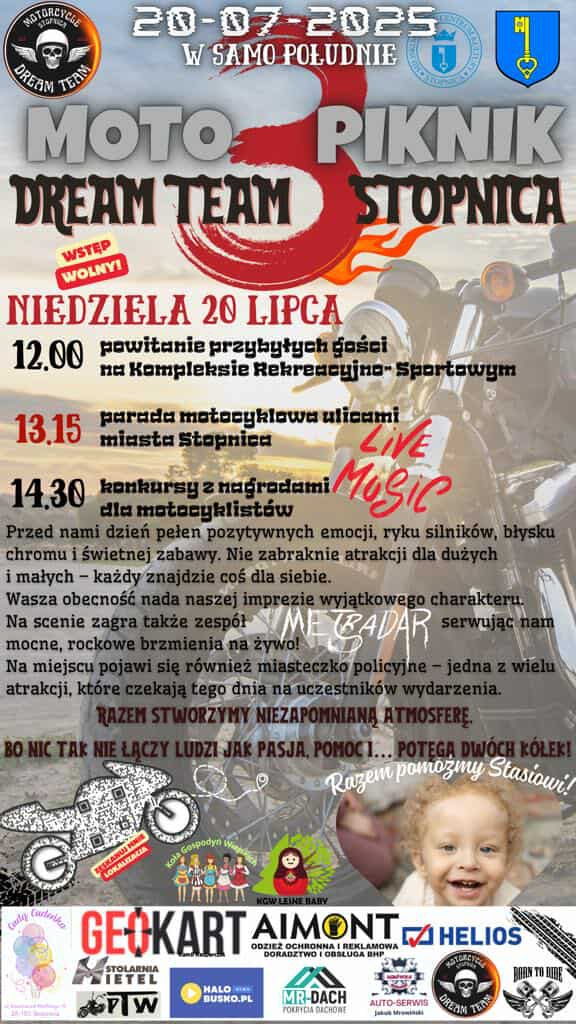 3. Moto Piknik Dream Team Stopnica