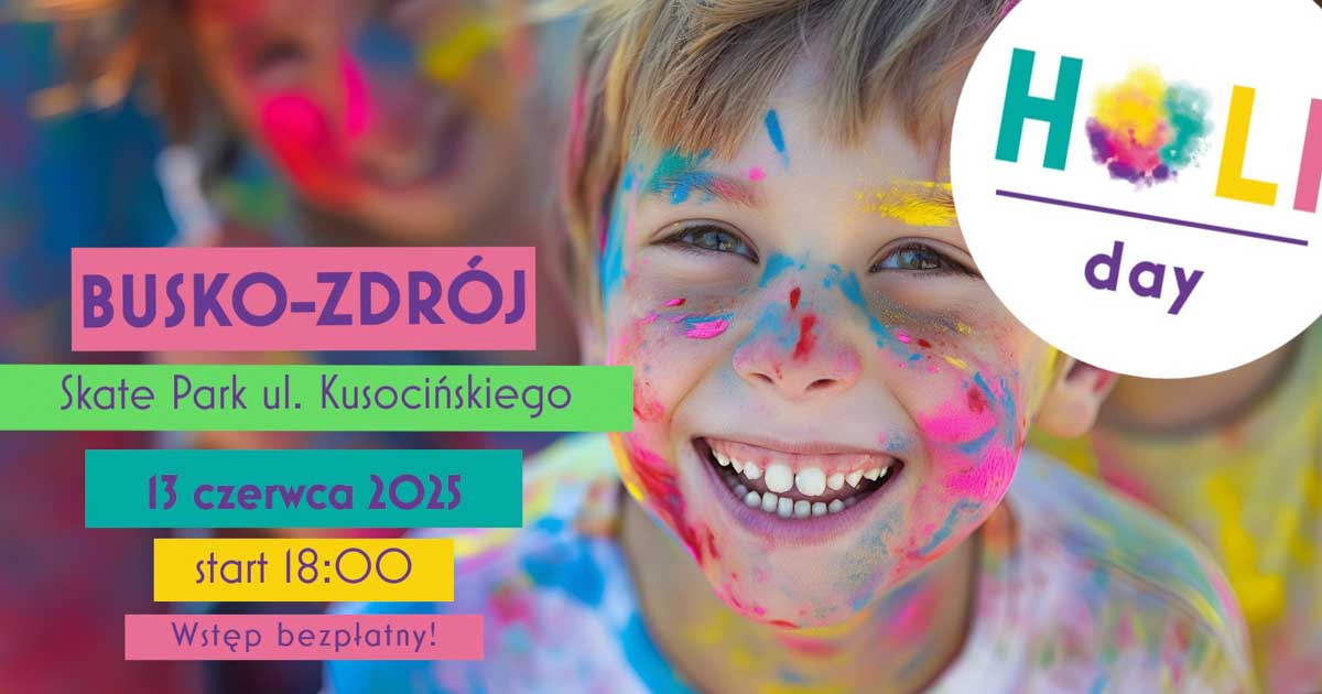 dzień kolorów w busku-zdroju