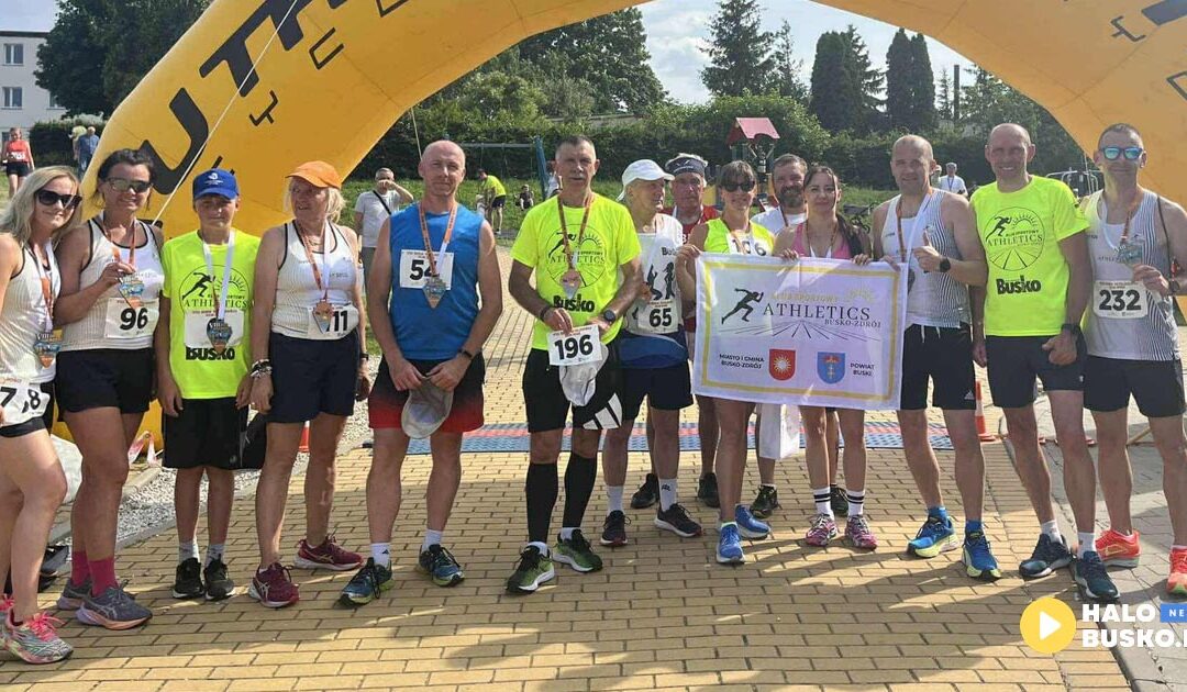 Athletics Busko-Zdrój nie zwalnia tempa! Sportowy weekend pełen sukcesów.