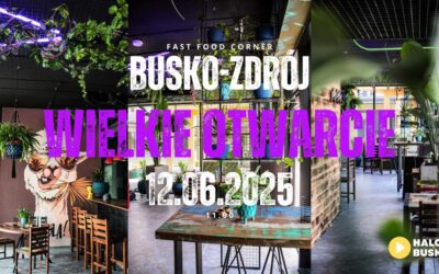 Nowe kulinarne miejsce w Busku-Zdroju! Już jutro otwarcie Fastfood Corner!