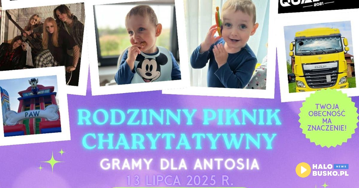 piknik charytatywny - gramy dla antosia w czarnocinie