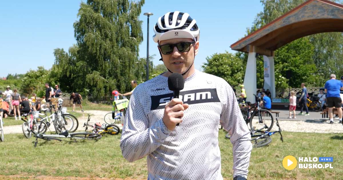 rowerem przez busko-zdrój