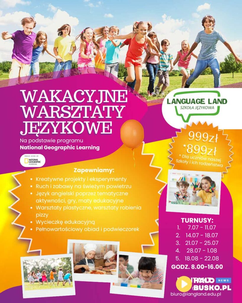 wakacje z language land busko-zdrój