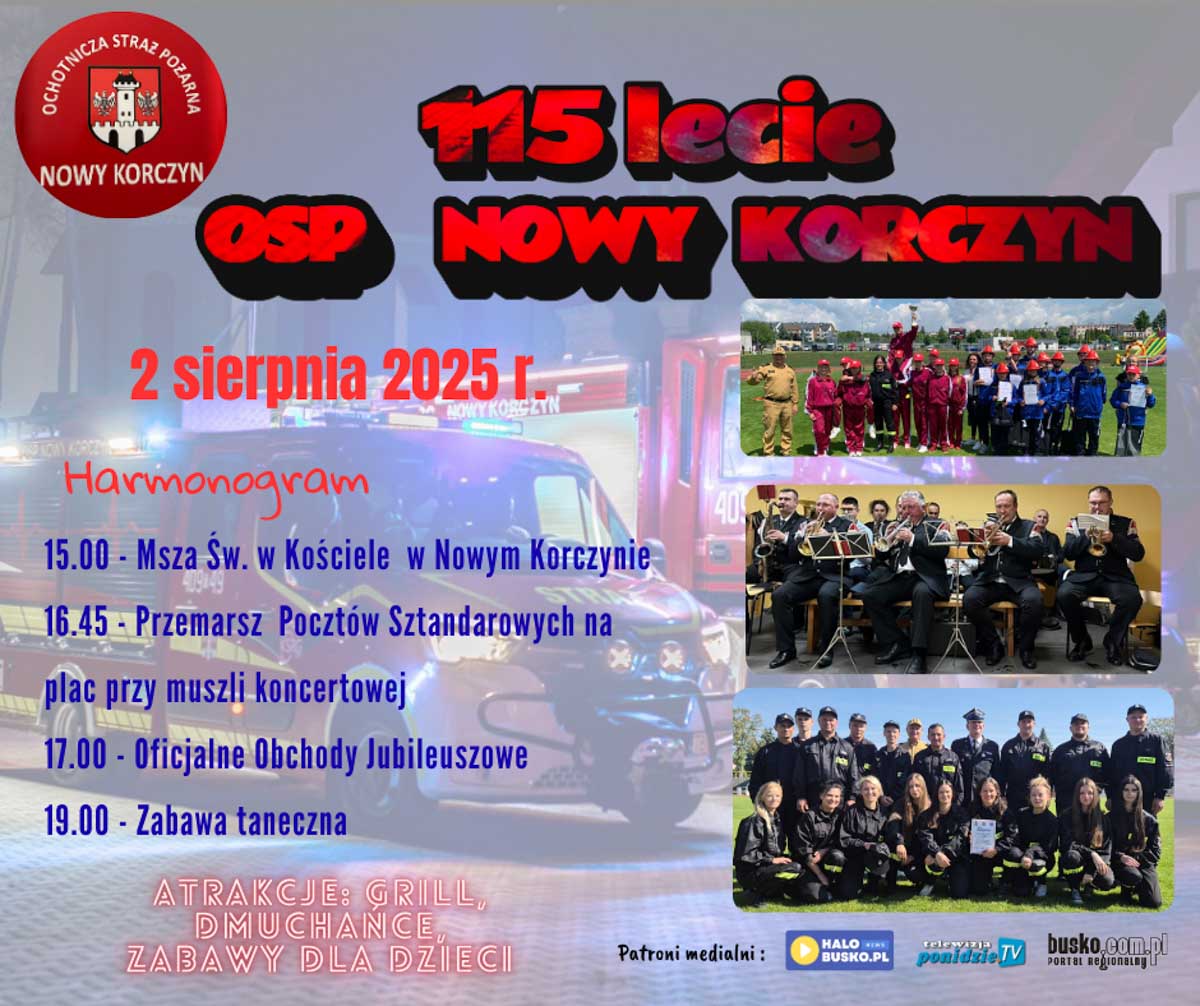 115 lecie osp nowy korczyn