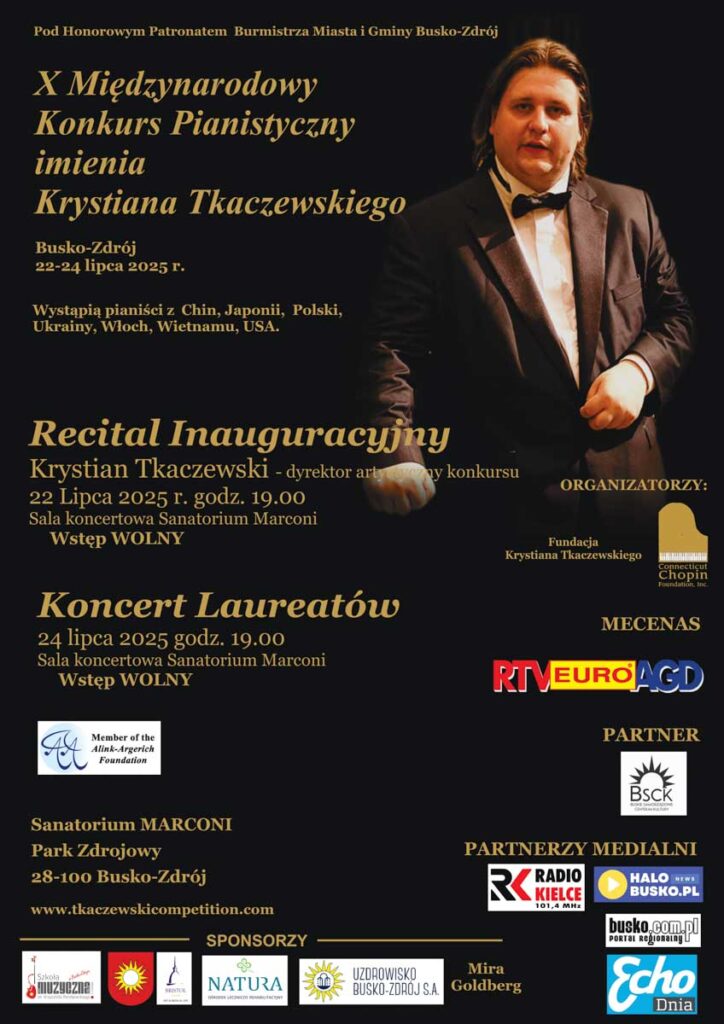 X Międzynarodowy Konkurs Pianistyczny im. Krystiana Tkaczewskiego w Busku-Zdroju