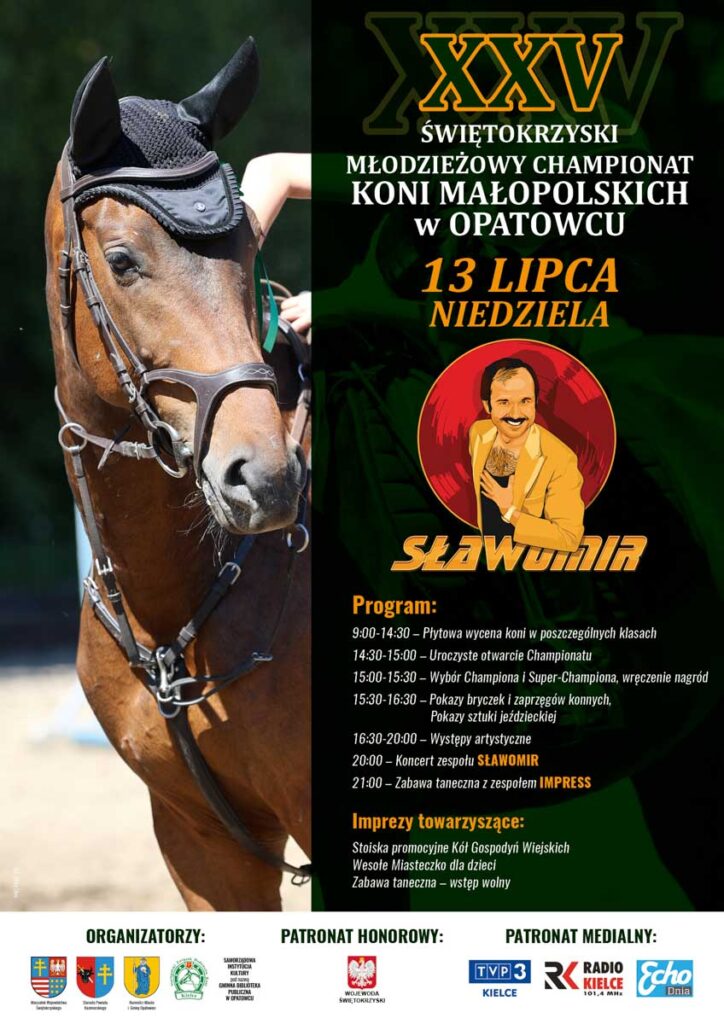 XXV Świętokrzyski Młodzieżowy Championat Koni Małopolskich w Opatowcu
