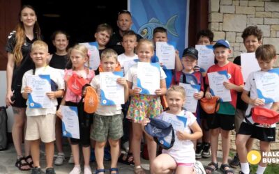 Akademia Pływaków Pirania zakończyła sezon w Pałacu w Konarach! (VIDEO)