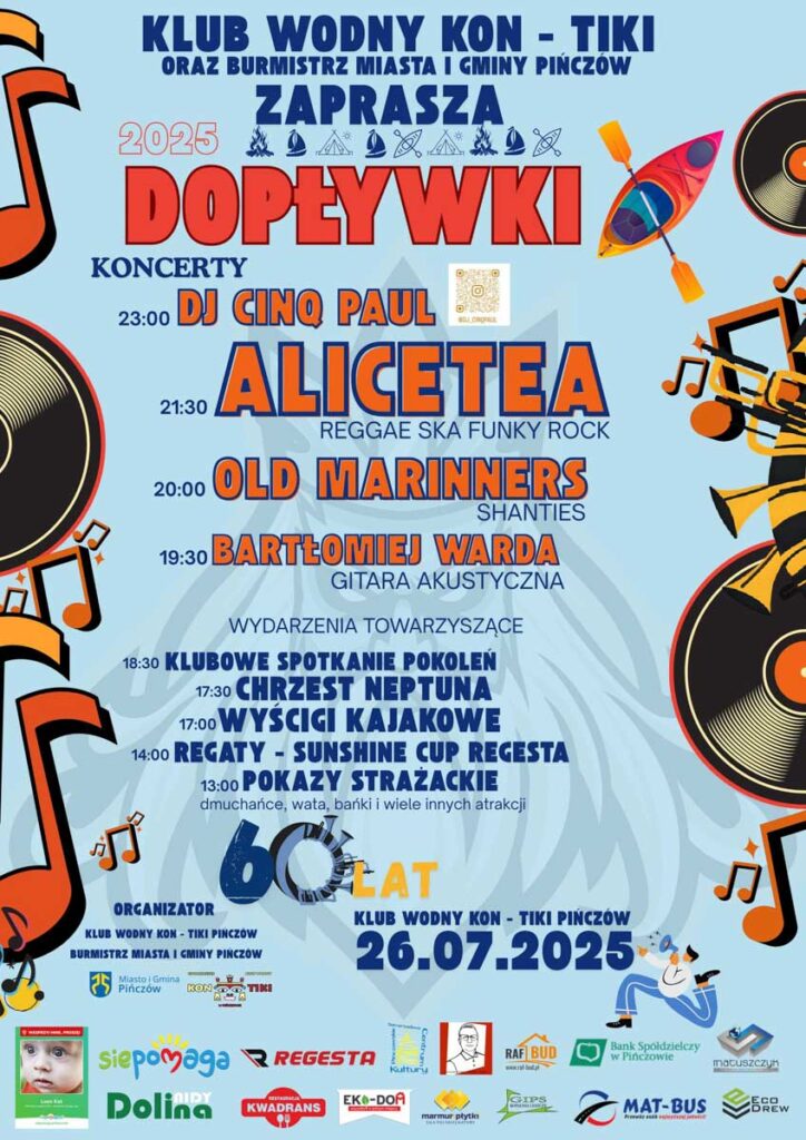 doplywki 2025 w pinczowie