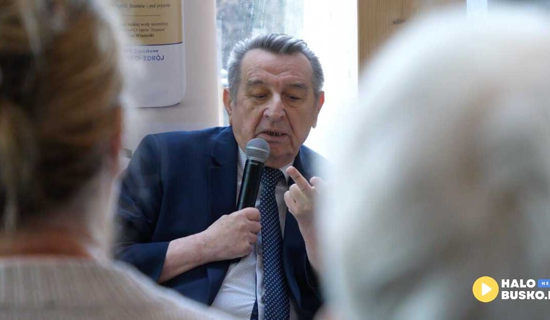 Prelekcje dr Romana Dudy – wiedza, doświadczenie i siarka w służbie zdrowia (VIDEO)