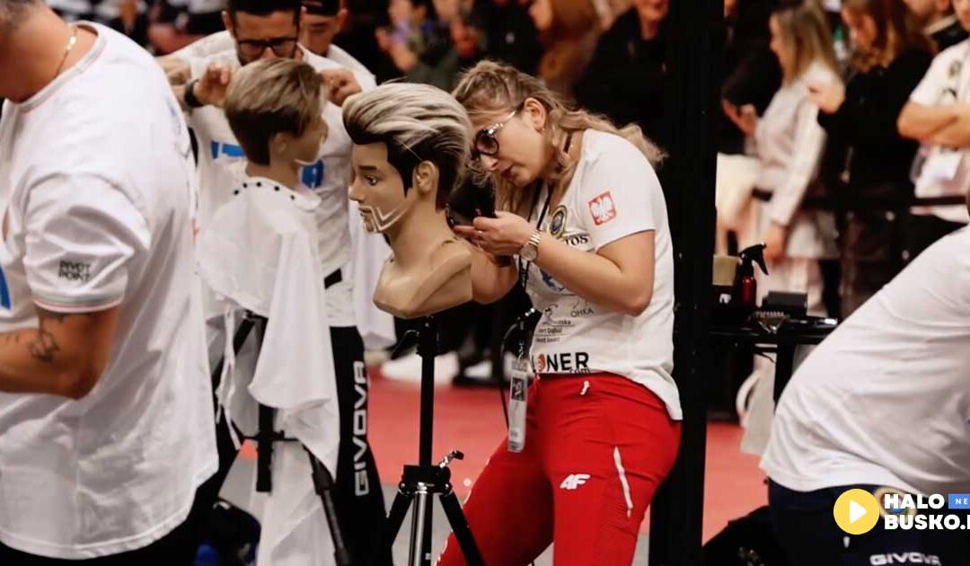 Gabrysia z Buska-Zdroju ponownie na Mistrzostwach Świata we fryzjerstwie! (VIDEO)