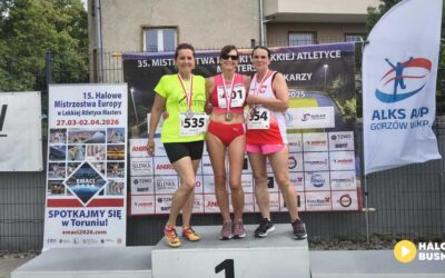 5 medali Mistrzostw Polski Masters dla reprezentantów Athletics Busko-Zdrój!