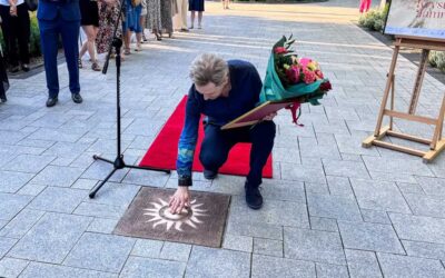 Jacek Rogala odsłonił „Słoneczko” w Busku-Zdroju