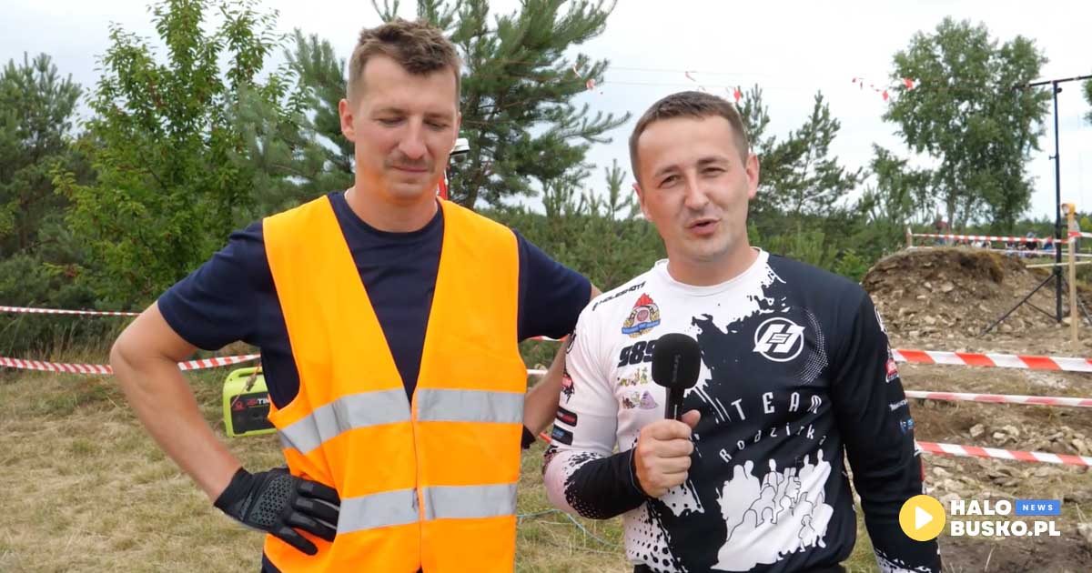 zawody motocross w szańcu