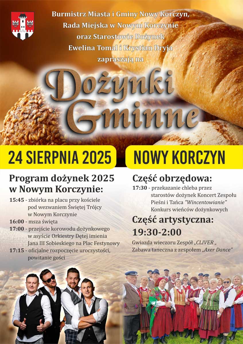 dożynki gminne 2025 nowy korczyn