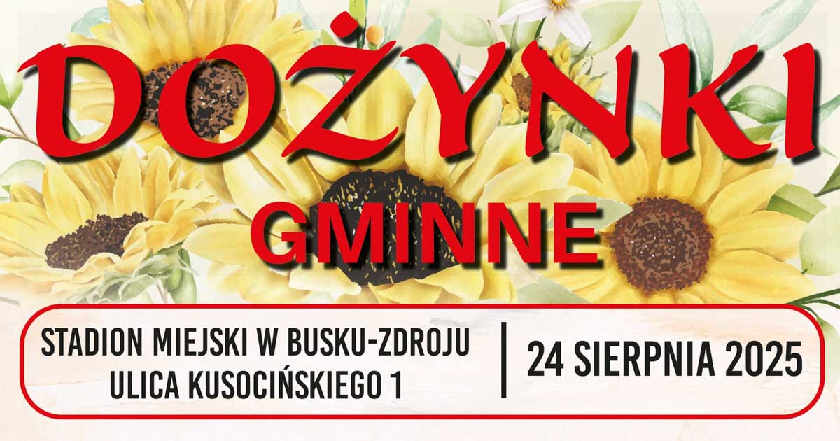 dożynki gminne busko-zdrój 2025