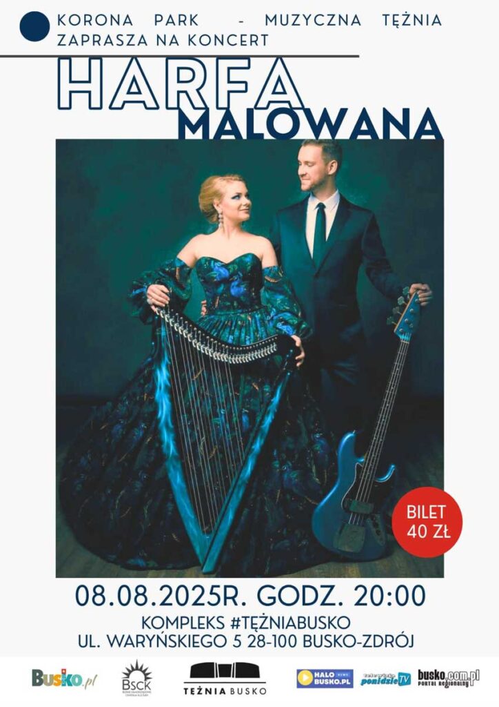 koncert harfa malowana w busku-zdroju