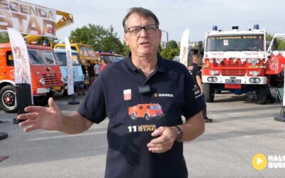 Konwój Legenda STAR’a zawitał do Buska-Zdroju – motoryzacyjne perełki na parkingu przy Kusocińskiego (VIDEO)