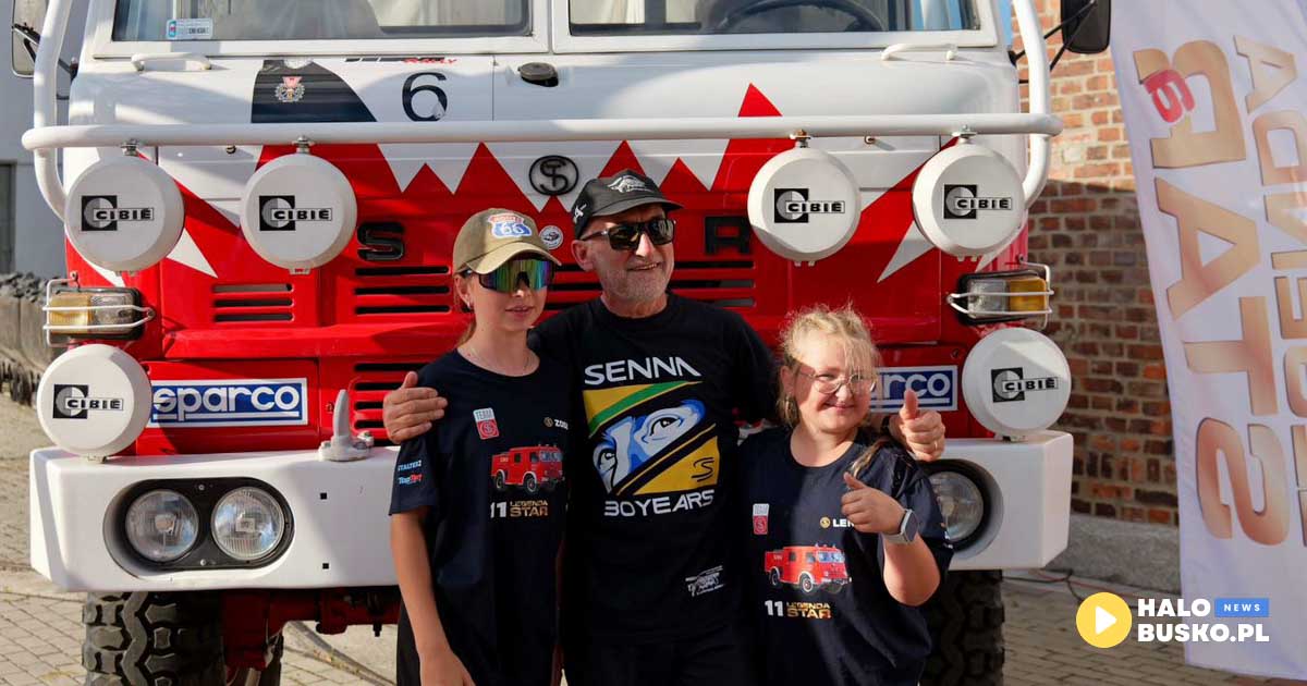 konwój star'a w Busku-Zdroju