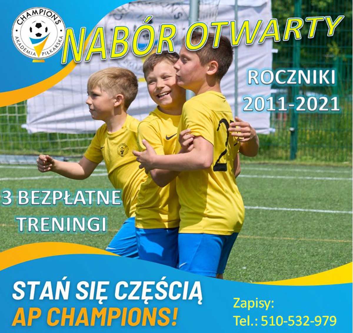 nabór do akademii piłkarskiej champions busko-zdrój