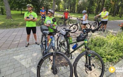 Rowerowa wyprawa z Buska-Zdroju do Wiślicy – sport, historia i wspólna zabawa