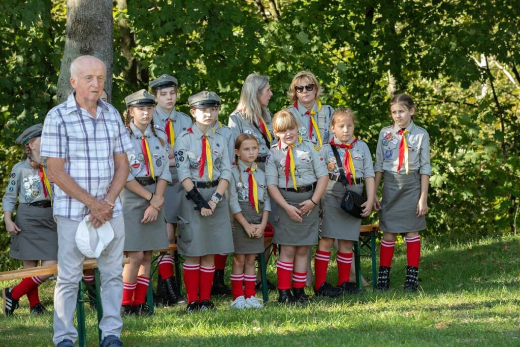 Pinczow uczcil 597. rocznice nadania praw miejskich na wzgorzu sw. Anny. 2