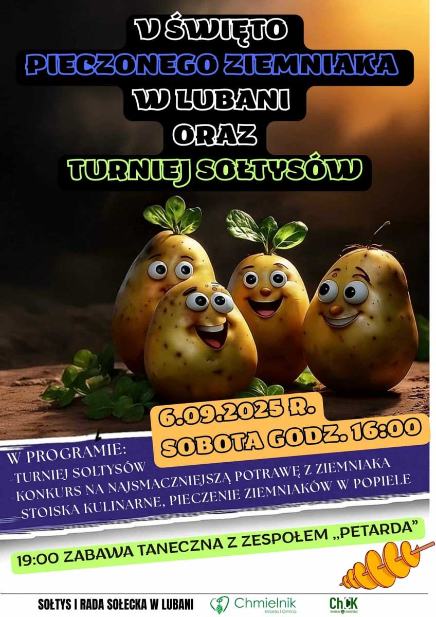 V ŚWIĘTO PIECZONEGO ZIEMNIAKA W LUBANI ORAZ TURNIEJ SOŁTYSÓW