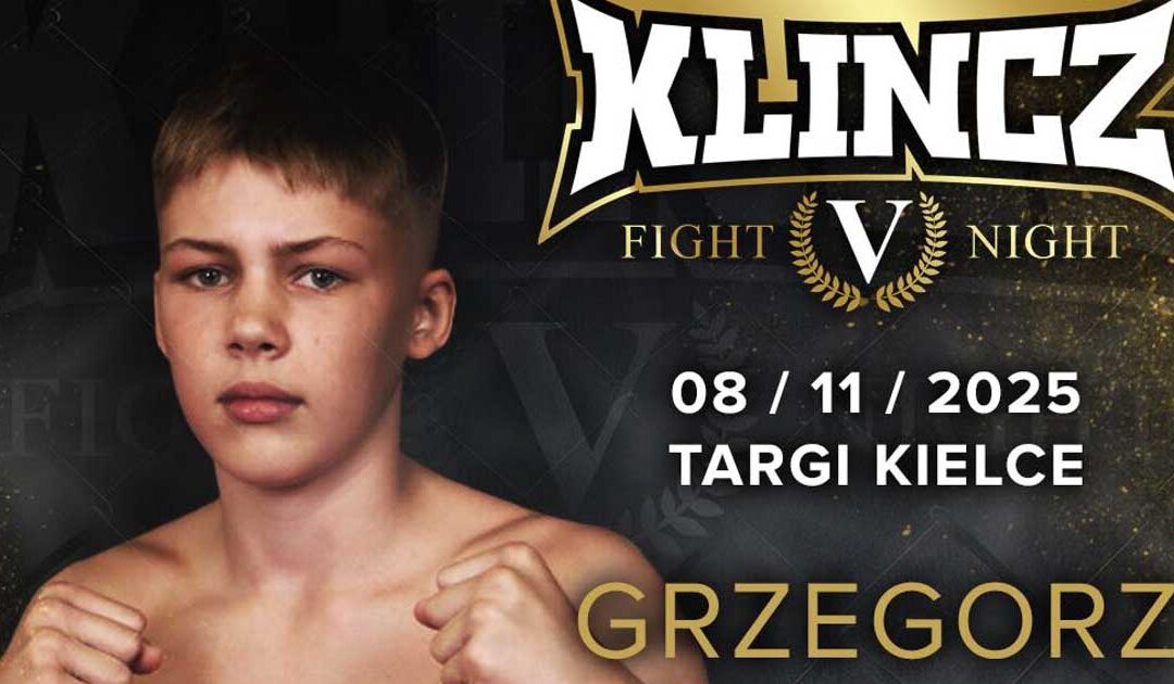 Grzegorz Śpiewak zawalczy na Klincz Fight Night V w Targach Kielce!