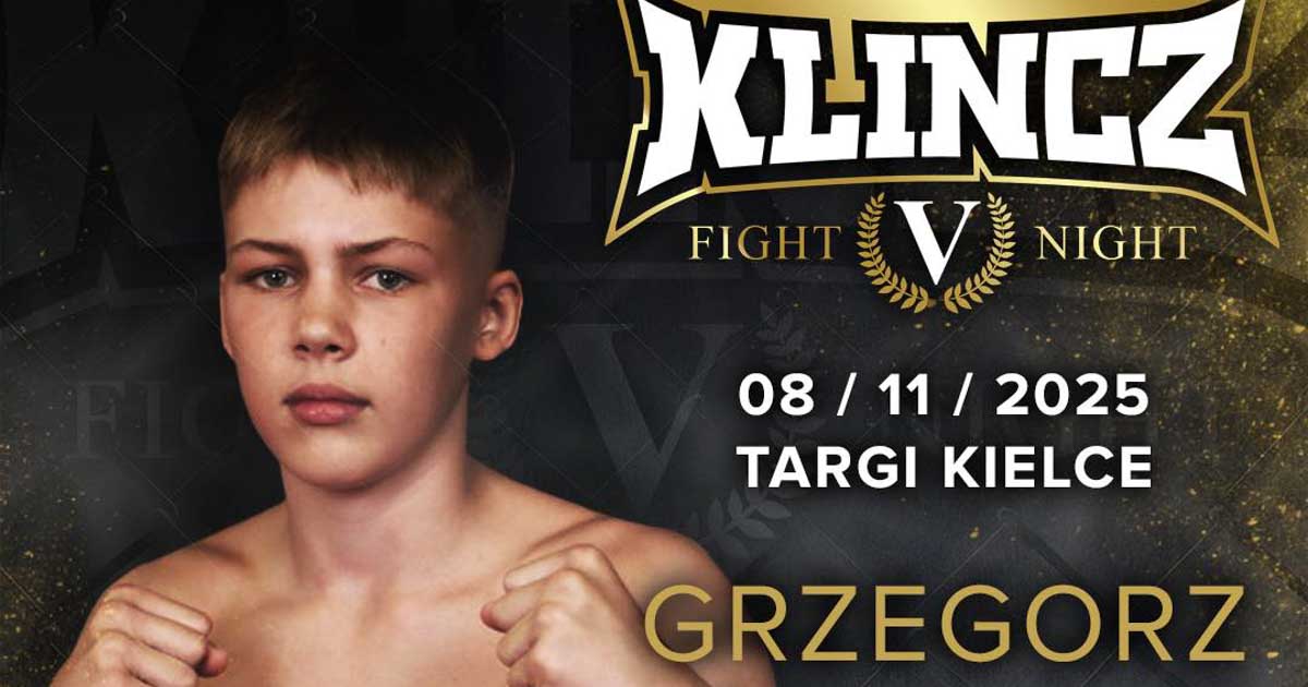 grzegorz śpiewak na klincz fight night kielce