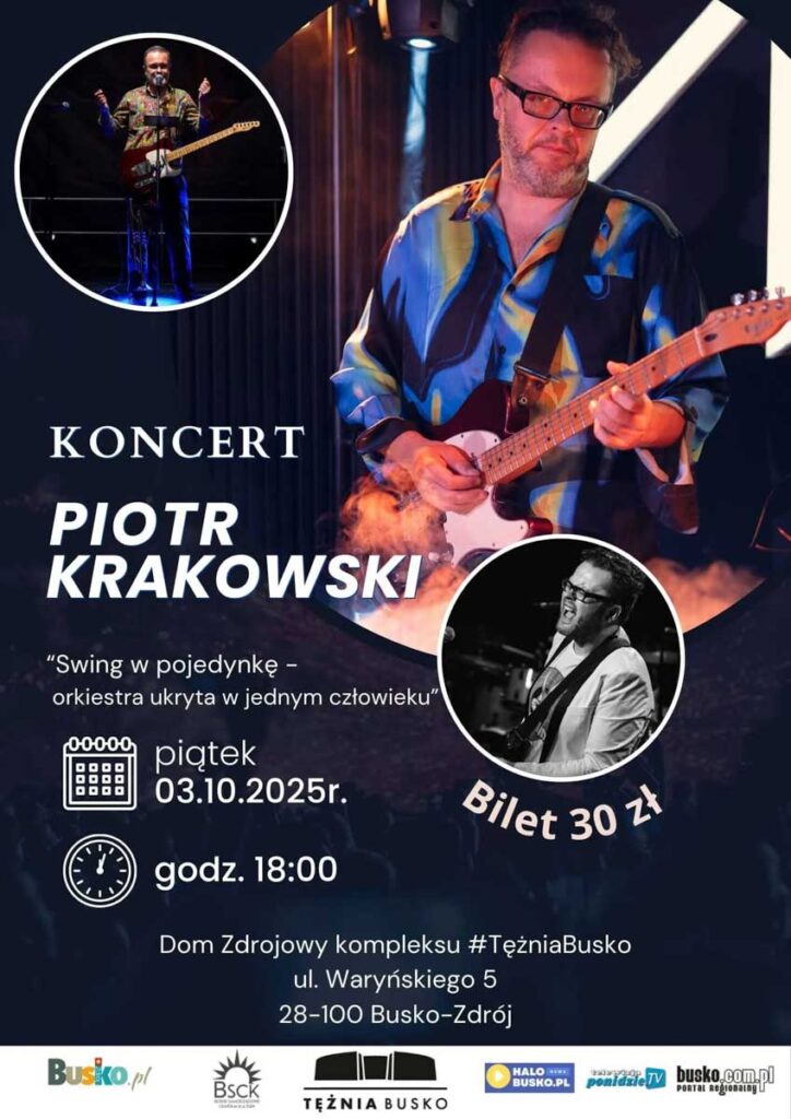 piotr krakowski koncert busko-zdrój
