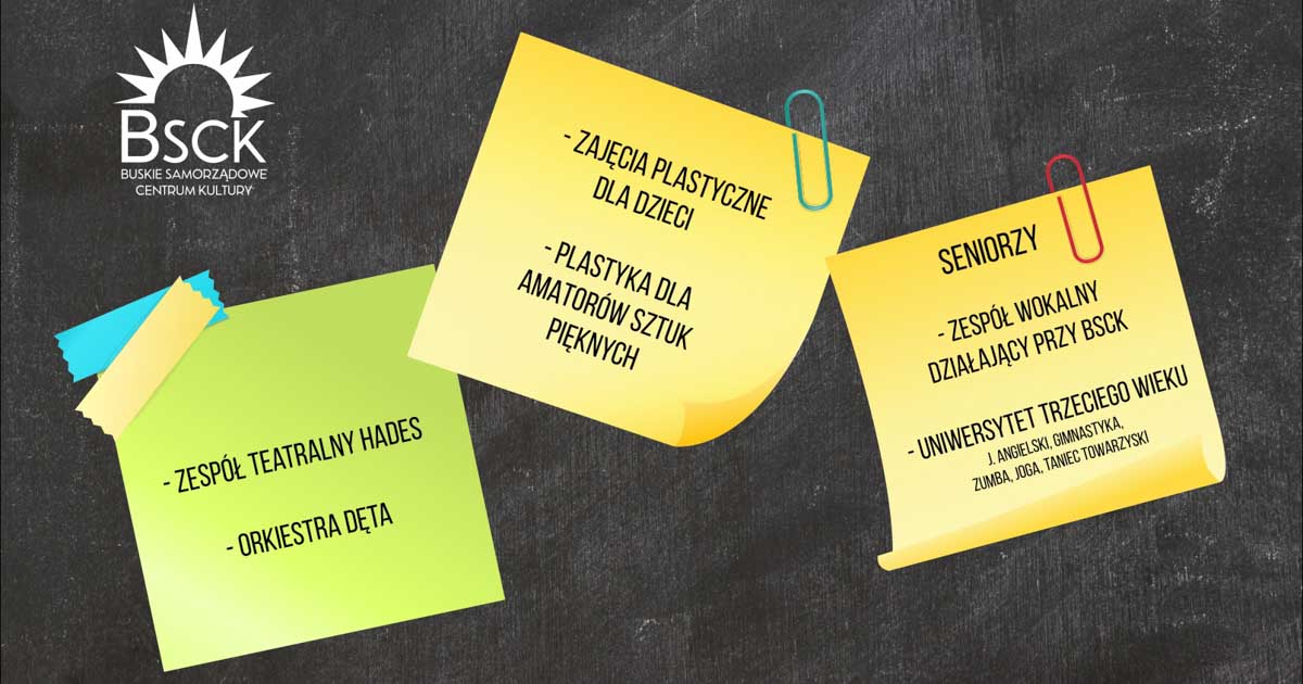 zajęcia w bsck w busku-zdroju