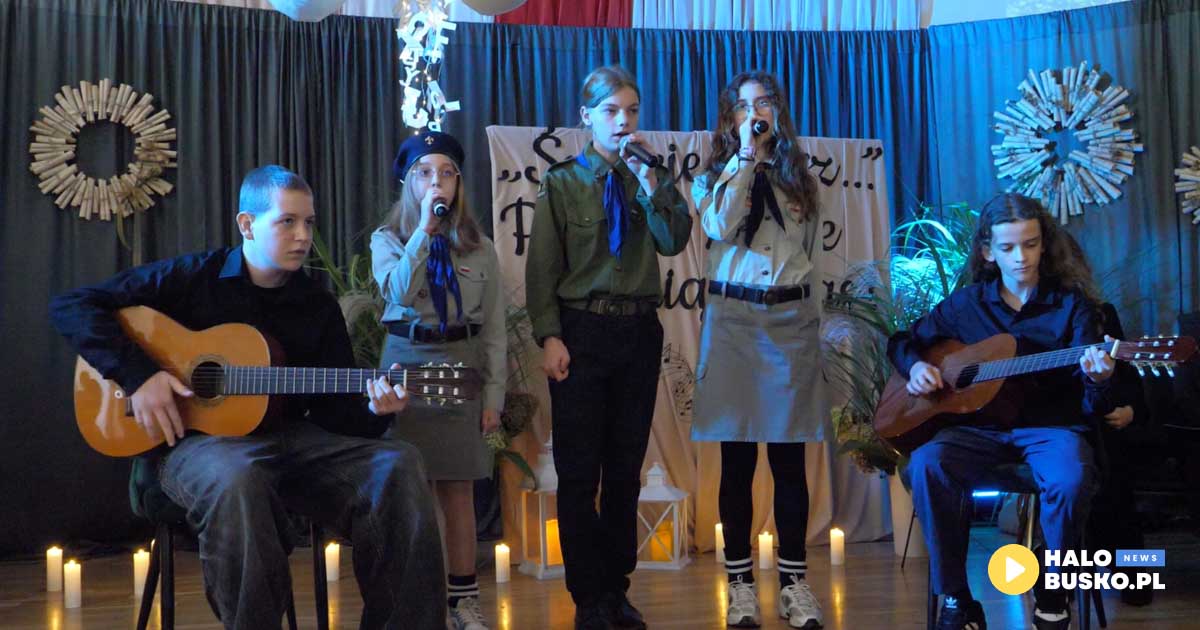 Patriotyczny konkurs w ZSP im. M. Kopernika w Busku-Zdroju