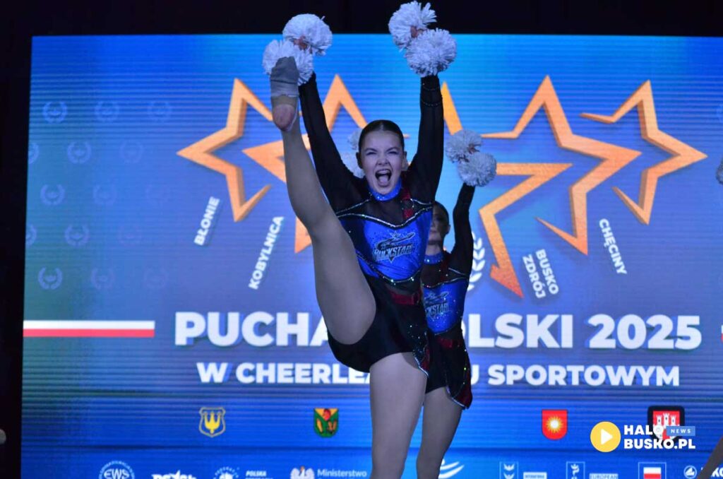 Puchar Polski w Cheerleadingu w Busku Zdroju 2025 03 1
