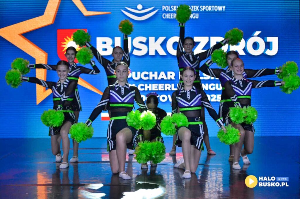 Puchar Polski w Cheerleadingu w Busku Zdroju 2025 08 1