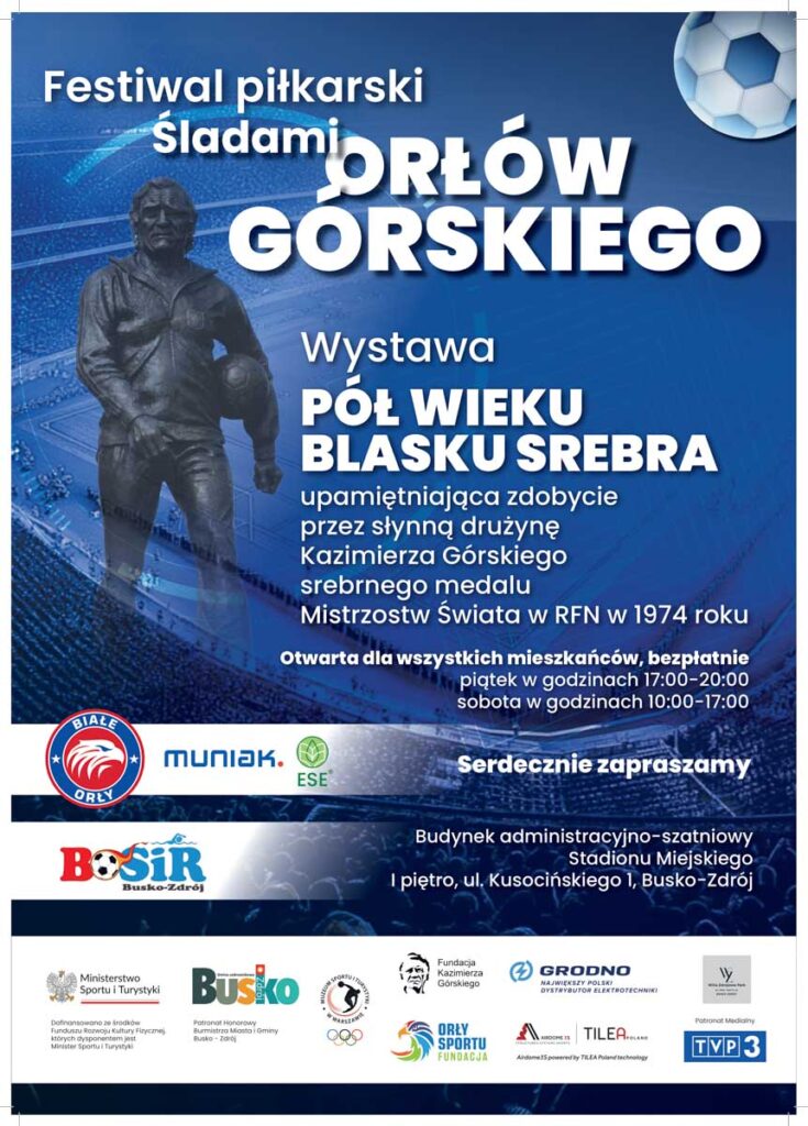 festiwal piłkarski śladami orłów górskiego w busku-zdroju