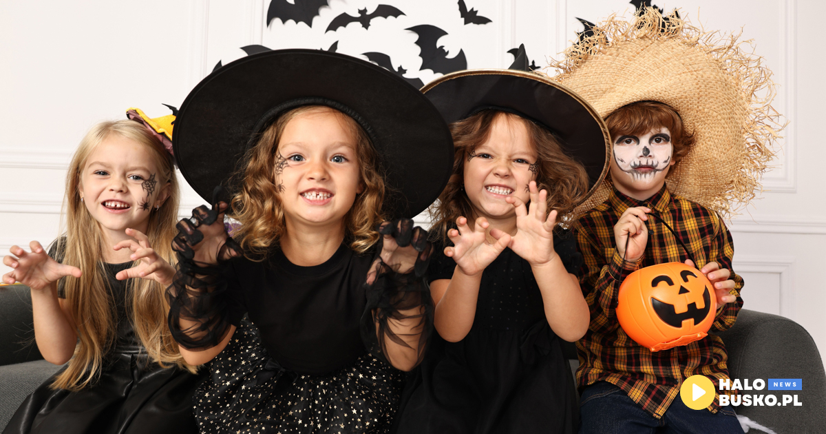 halloween z akademią pirania w konarach koło buska-zdroju