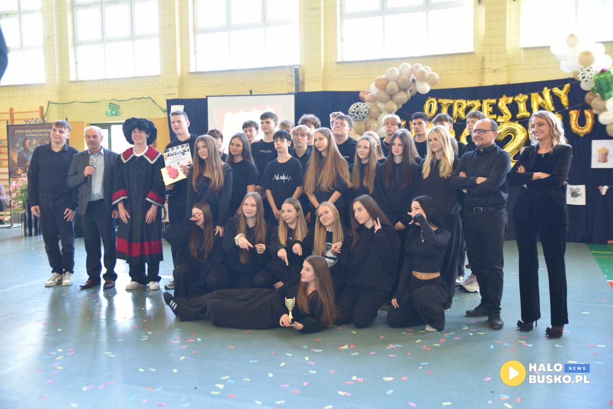 otrzęsiny w zsp kopernik busko-zdrój