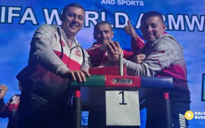 Buszczanin Przemysław Ciba vice Mistrzem Świata w Armwrestlingu!